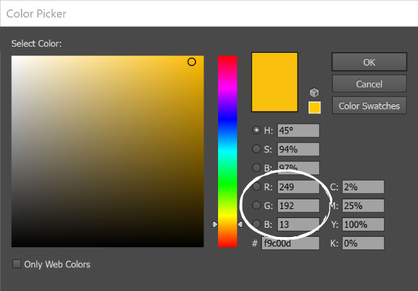 create a color palette