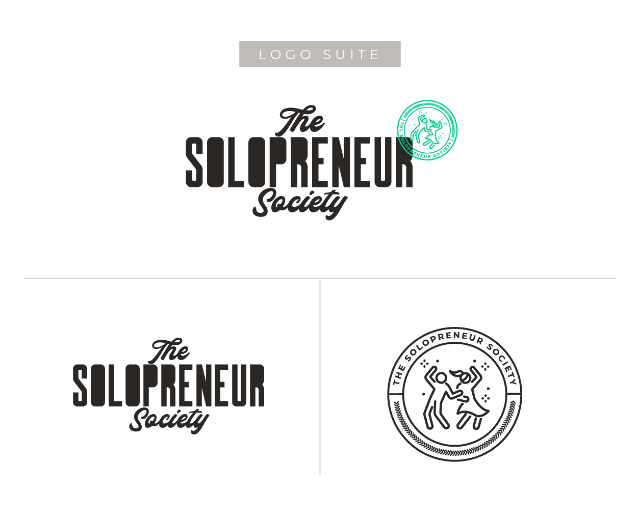 The Solopreneur Society Brand Logo Suite