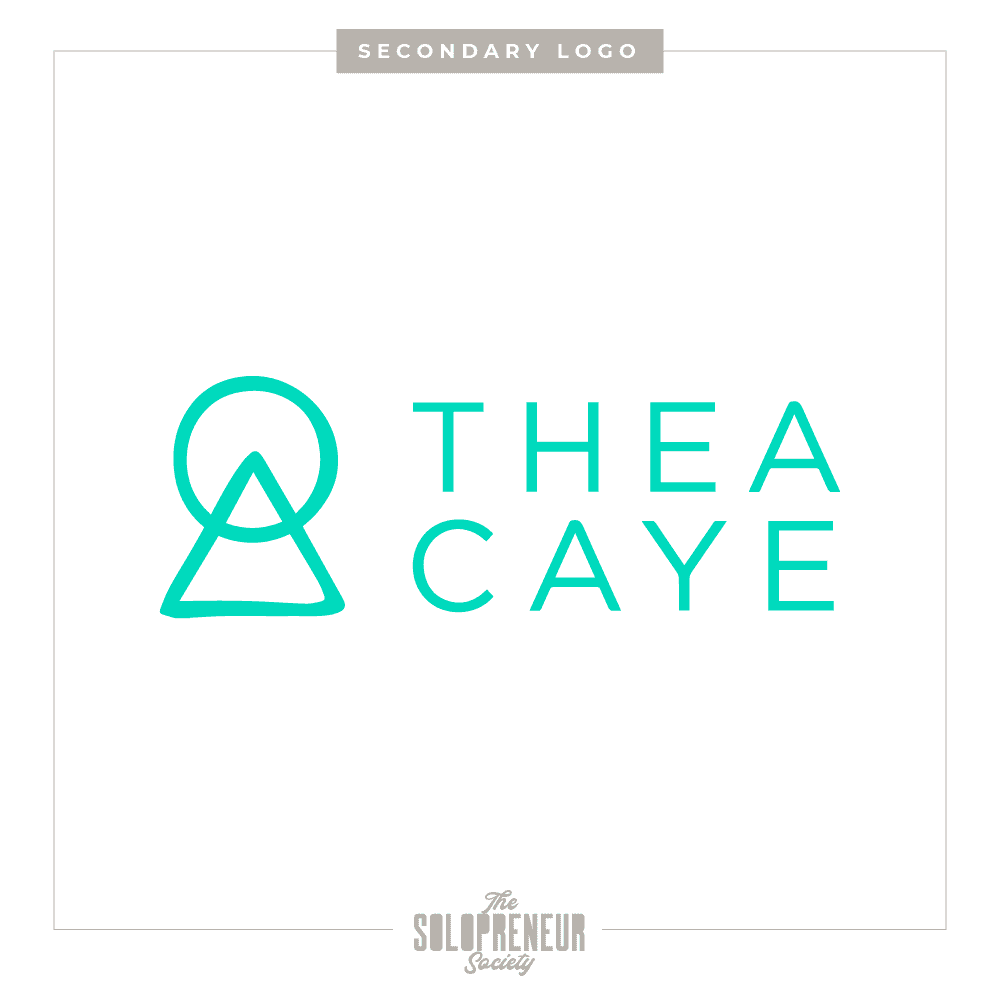 Thea Caye Secondary Logo