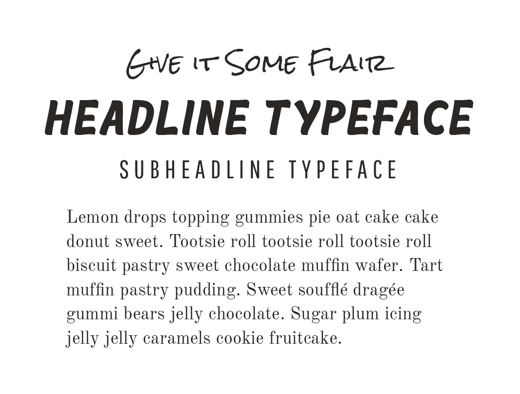Brand Font Example 5