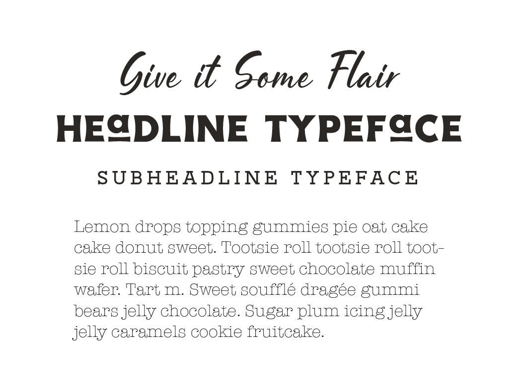 Brand Font Example 3