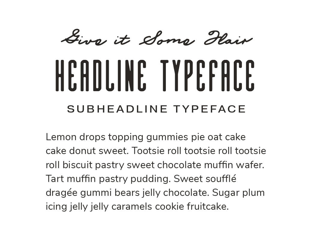 Brand Font Example 2