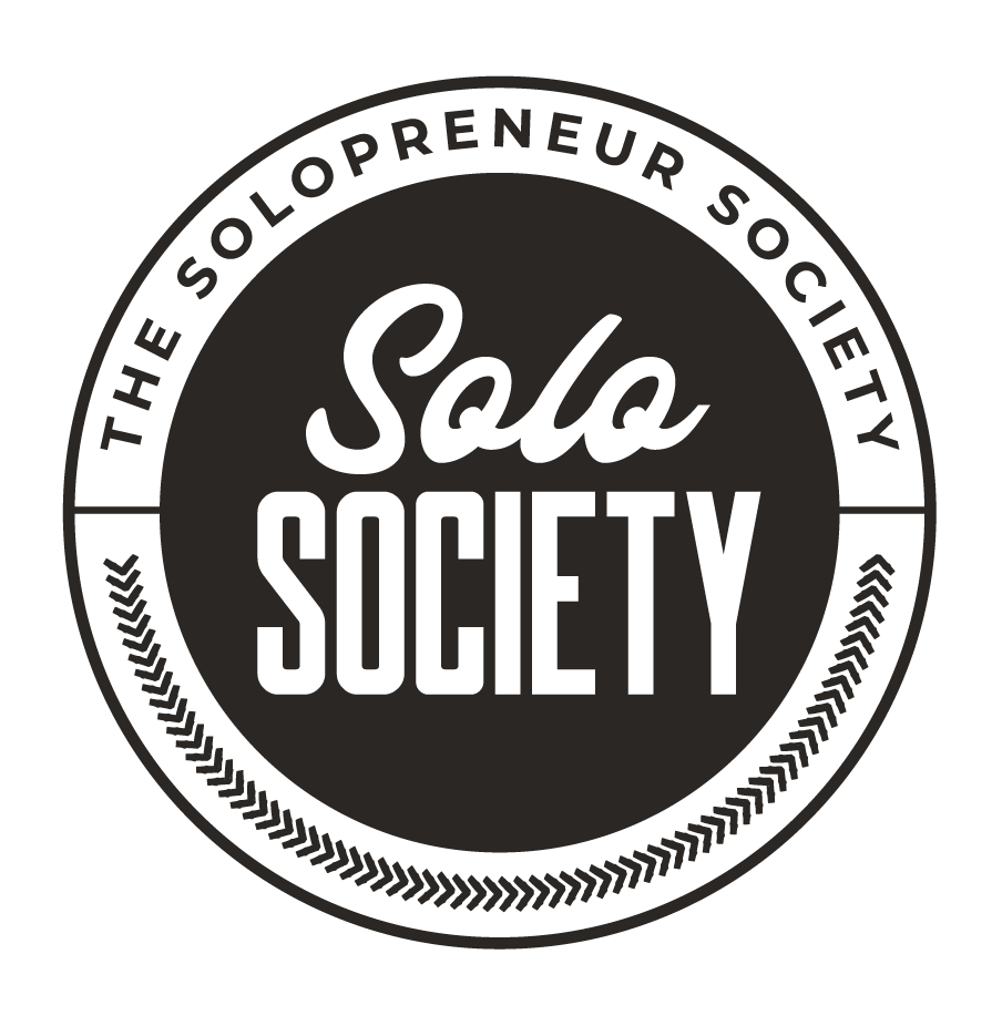 The Solopreneur Society Submark - Black