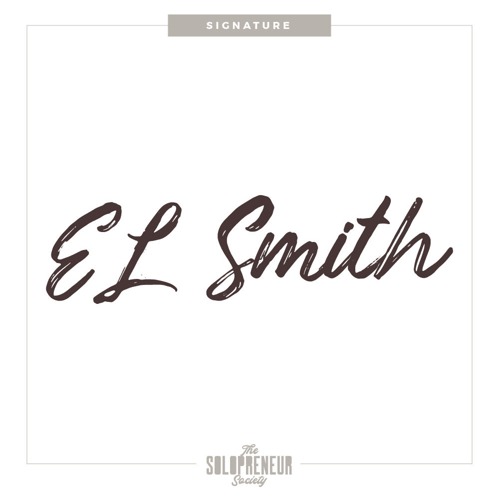 EL Smith Signature