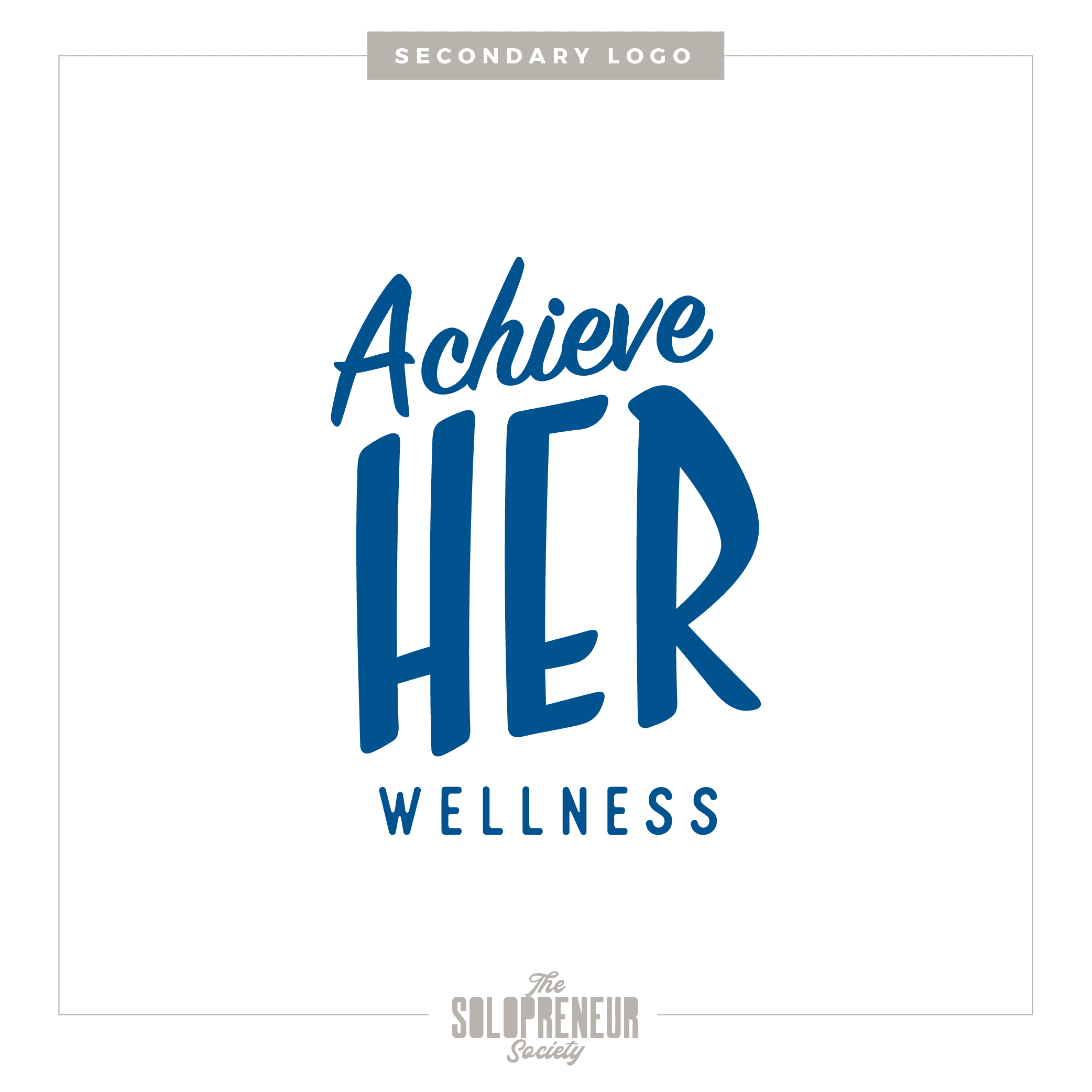 AchieveHer Wellness Secondary Logo